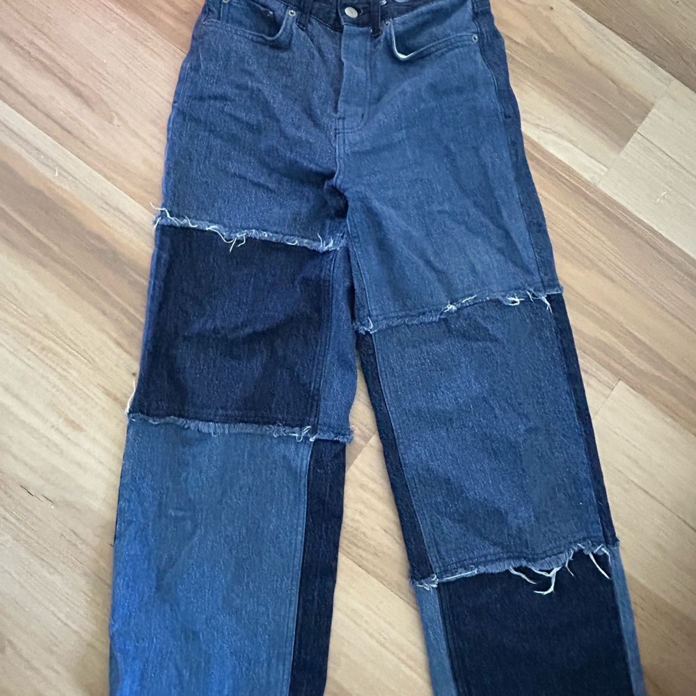 Rails Patchwork Denim Jeans
